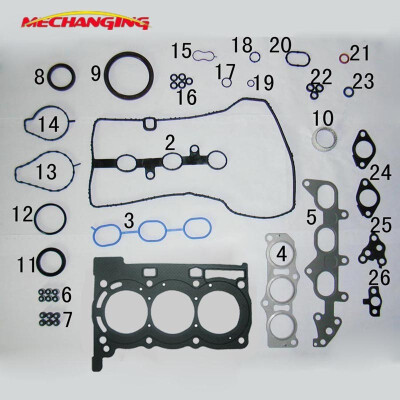 

1KRFE 1KR FOR DAIHATSU SIRION M3_ 10L Full Set Automotive Spare Parts Engine Parts Engine Gasket 04111-0Q020 50257000