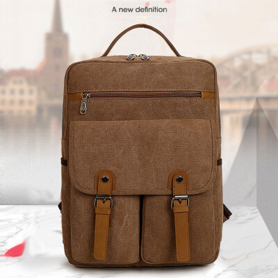 

Tailored Vintage Canvas Outdoor Bag Large-capacity Bag Travel Leisure Backpack