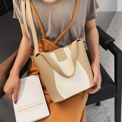 

Senior sense handbag 2019 trendy fashion bucket bag summer small fresh messenger bag wild ins shoulder bag