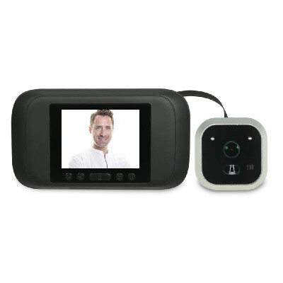 

Wireless Digital Peephole Door Viewer 32" TFT LCD Monitor 160° Wide Angle Lens Door Eye Doorbell HD 10MP IR Camera PIR Motion De