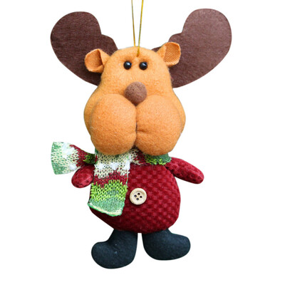 

Gobestart Decoration Home Party Elk Christmas Christmas Tree Ornaments Hanging