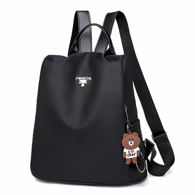 

Oxford cloth shoulder bag female fashion tide wild fashion anti-theft canvas bag backpack