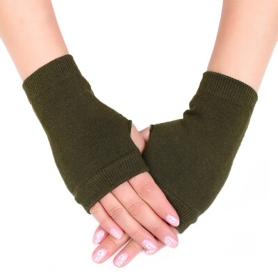 

1 Pair Men Women Fingerless Warm Winter Gloves Hand Wrist Warmer Mittens High Quality