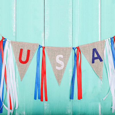 

Toponeto American Independence Day Party Flags