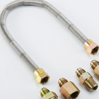 

LAI NENG CSA 304 stainless steel corrugated hose gas pipe oven tube fireplace tube 10918