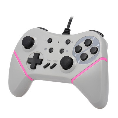 

Wired Gamepad Dual Vibration Gaming Controller USB Powered Joystick