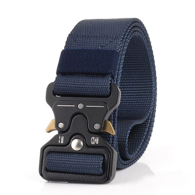 

New Nylon military tactical belt Metal insert buckle unisex Training belts for Men&Woman High quality strap