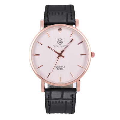 

Mens business fashion simple scale quartz watch leisure