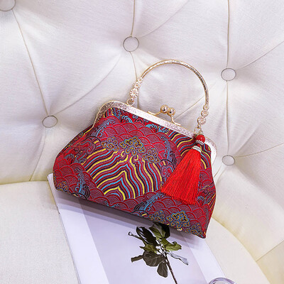 

Tailored Women New Vintage Chinese Style Cheongsam Evening Bag Handbag Shell Bag