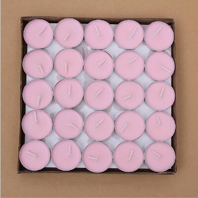 

Tea Light Candles 50 Pack Unscented Tealight Candles Romantic Love Candles Bulk for Home Decor Wedding Birthday