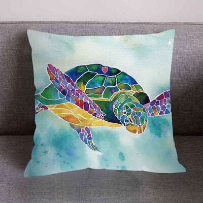 

〖Follure〗Print Pillow Case Polyester Sofa Car Cushion Cover Home Decor