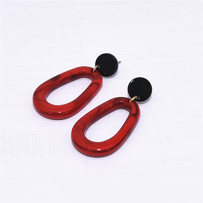 

Hot Sale Earrings Geometric Square Acrylic Earings Fashion Jewelry Long Statement Dangle Drop Earrings For Women Brincos Bijoux