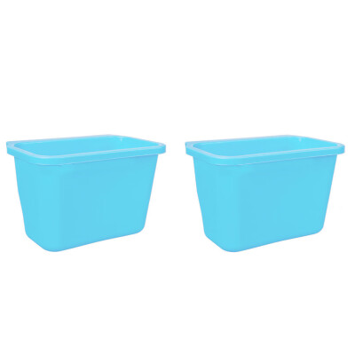 

Toponeto Creative Kitchen Garbage Box Cabinet Doors Hanging Trash Can Peel Storage Box2pc