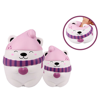 

Gotoamei Stress Reliever Cute Bear Scented Super Slow Rising Kids Squeeze Toy