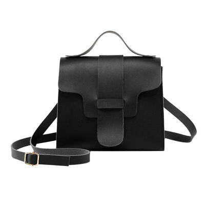 

Fashion Women Solid Color Crossbody Bag PU Leather Handbag Shoulder Bags