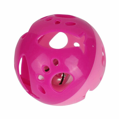 

Pet Cats Puzzle Exercise Toy Scratch Resistant Rolling Plastic Ball Toy With Bell