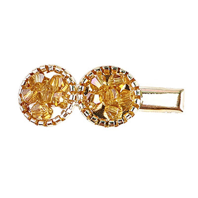 

Temperament Side Hair Clip Five-pointed Star Round Clips Bangs Clip Broken Sweet Wild Hairpin Hair Styling Accessories