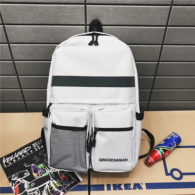 

Shoulder Bag Male High-capacity Reflective Colour Fashion High School StudentsSchool Bag 156-inch Computer Bag