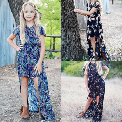 

Hot Summer Baby Girl Clothes Newborn Toddler Short Sleeve Dress Outfits Skirt