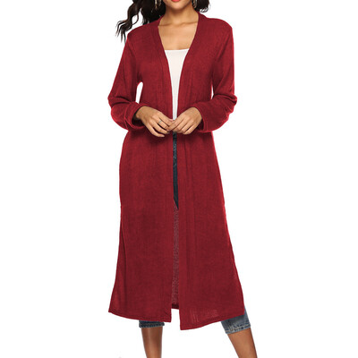 

Toponeto Women Autumn Long Sleeve Open Cape Casual Coat Blouse Kimono Jacket Cardigan