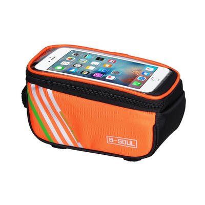 

Bicycle Cycling Bike Frame Front Tube Waterproof Mobile Phone Bag 50inch