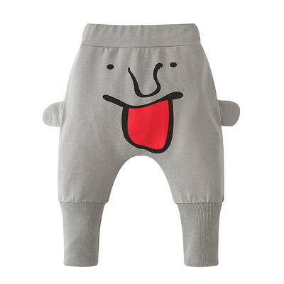 

Cartoon Loose Pants Kids Toddler Boys Baby Cotton Warm Harem Pants Trousers
