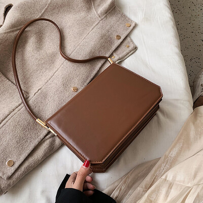 

Popular bags handbags 2019 new tide simple Sen shoulder bag Messenger bag wild ins foreign air underarm bag
