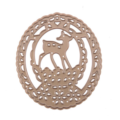 

Deer Egg Metal Cutting Dies Stencils Xmas Party Craft Scrapbooking Card