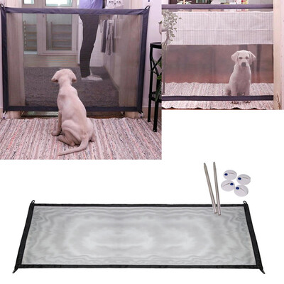

〖Follure〗Magic Gate Portable Folding Safety Guard For Pets Dog Cat Isolated Gauze