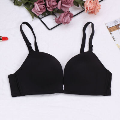 

Thin Smooth Push Up Bra Women Sexy Seamless Padded Breathable Bras Backless Plunge Intimates Female BH Underwear Bralette 2019