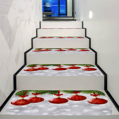 

〖Follure〗Christmas Decoration 1Set StepBasic Non-Slip Coral Fleece Resistant Carpet Stair