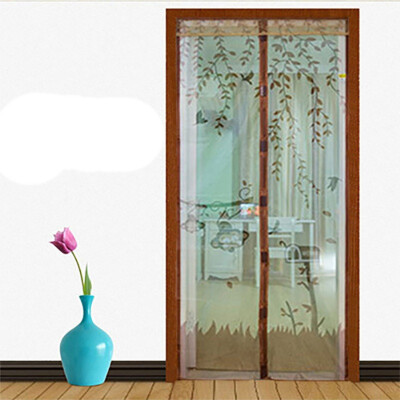 

Door Mesh Magnetic Curtain Fastening Hands Free Fly Bug Screen Net