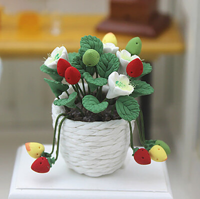

Siaonvr 112 16 Dollhouse Miniature Scene Model Mini Potted Plant Pretend Play Toy