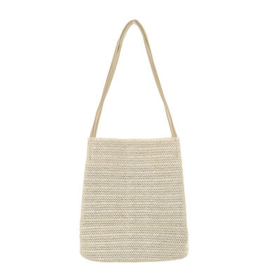 

Women Summer Beach Straw Shoulder Handbags Casual Large Flap Shopping Totes