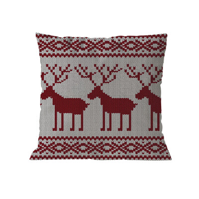 

Tailored Merry Christmas Pillow Cases Soft Sofa Cushion Cover Home Decor Pillow Core