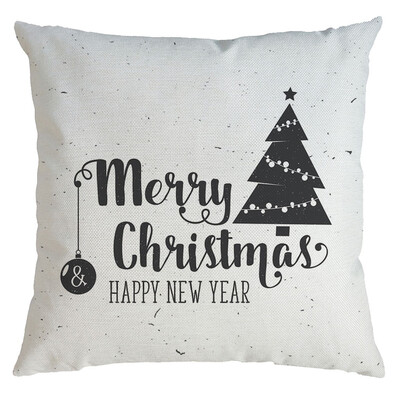 

Siaonvr Christmas Pillow Cover Pillowcases Decorative Sofa Cushion Cover 45x45cm