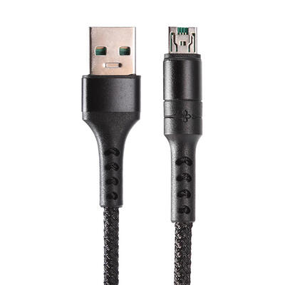 

Micro USB Charger Cable Round Head Braided Fast Charging Data Sync Cable