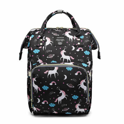 

Mummy Maternity Diaper Handbag Graffiti Large Baby Nursing Travel Backpack