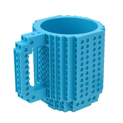 

Removable Build-on Building Blocks Tea Coffee Cup DIY Block Puzzle Mug Gift