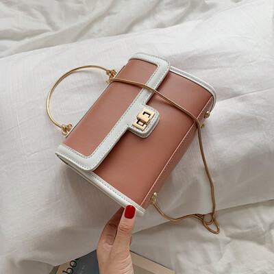 

French niche bag fashion pop bag Korean version of the new foreign style texture chain Messenger bag