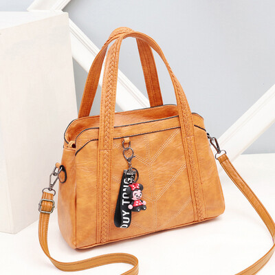 

2019 spring new bag female Europe&America big bag elegant fashion handbags slung shoulder bag