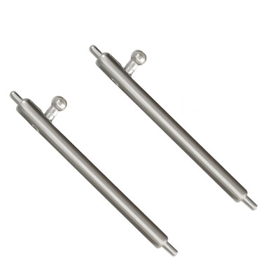 

〖Follure〗2PC Stainless Steel Strap Band Connector Adapter For Samsung Galaxy watch 46mm