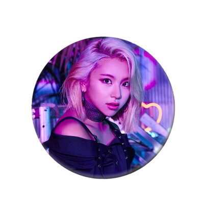 

KPOP TWICE 5th New Album Breakthrough Badge Brooch Pin Clothing Hat Bag Decor