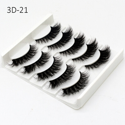 

3d Synthetic Hair Lashes curl false eyelashes False Eyelashes Natural Dense Curling Handmade False Lashes Makeup Tool