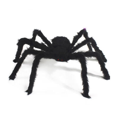 

New Black Spider Halloween Decoration Haunted House Prop Indoor Outdoor Wide