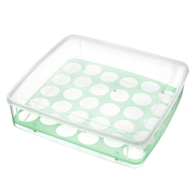 

Refrigerator Egg Storage Box 30 Eggs Holder Food Container Fresh-care Organizer