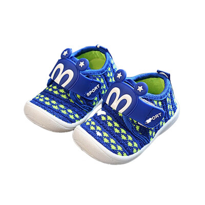 

Kids Shoes Boys Girls Children Causal Shoes Breathable Striped Baby Shoes Mesh