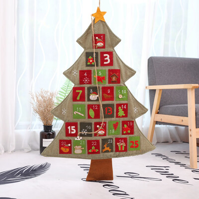 

〖Follure〗Large Christmas Tree Calendar Wall Calendar Mall Hotel Family Christmas Ornament