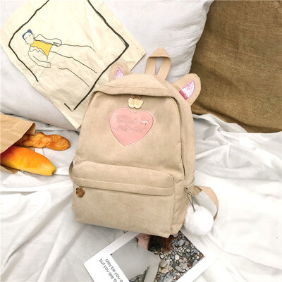 

Guzhu Mild GirlsBookbags Han Edition Harajuku Uzzang University Mori Departments shoulder bags