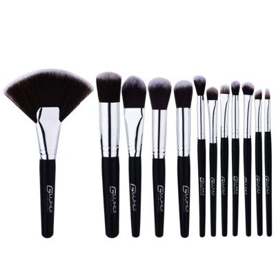 

Toponeto 12PCS Make Up Foundation Eyebrow Eyeliner Blush Cosmetic Concealer Brushes